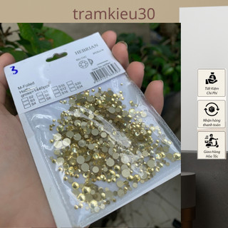 Đá tiệp Nail Trang Trí Móng, Mix Size 1440 viên