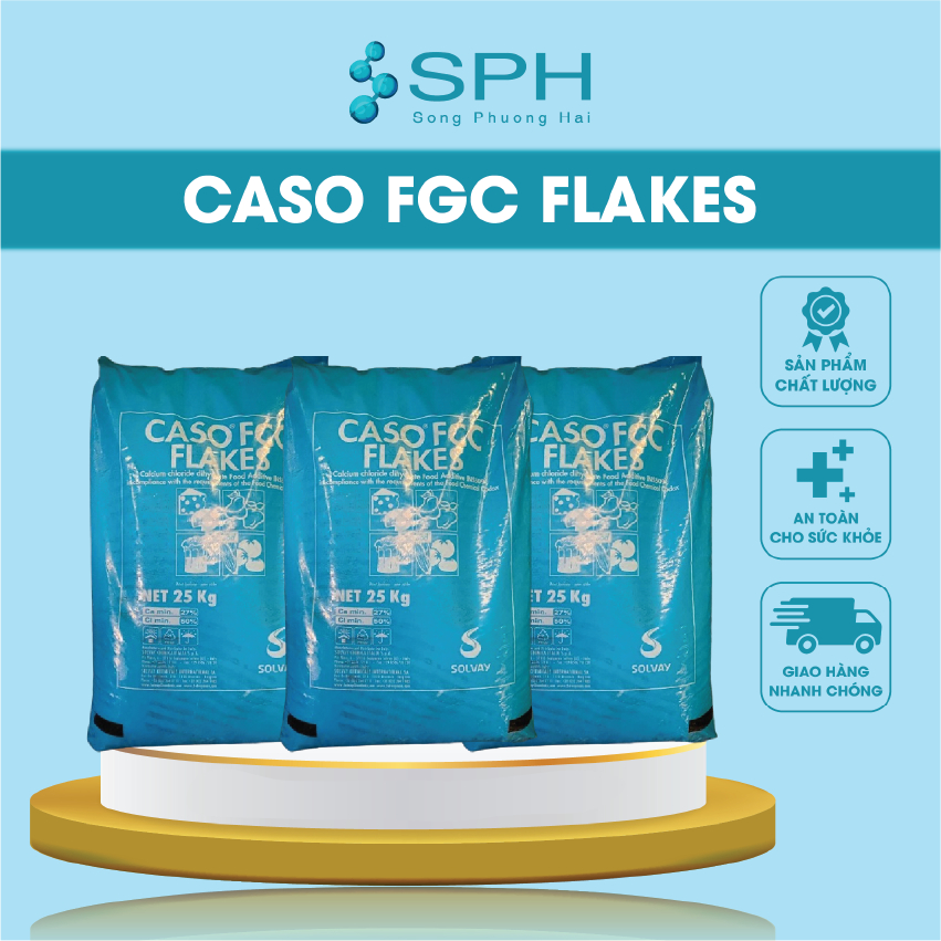 Bao 25kg giá sỉ Calcium Chloride - Italia