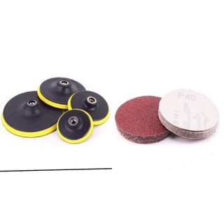 Đế dán giấy nhám 1T (100mm) - dùng cho máy mài, máy chà nhám, đánh bóng - Loại tốt