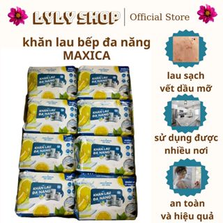 combo 5 gói khăn ướt lau bếp đa năng