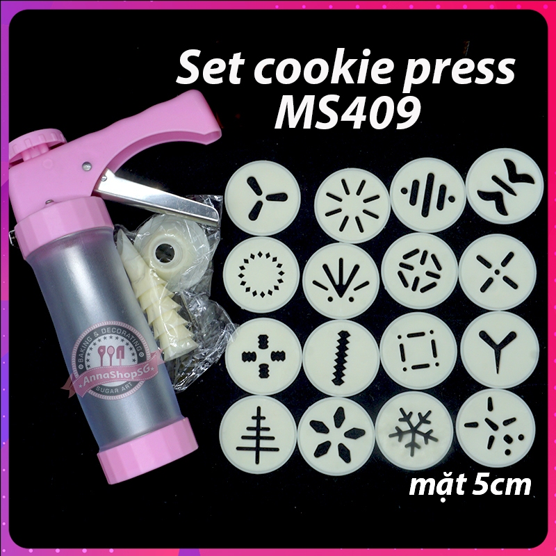 BỘ ẤN BÁNH COOKIE (COOKIE PRESS) MS409