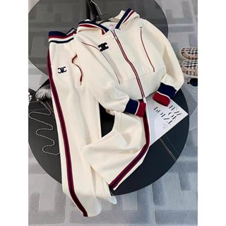 Bộ quần áo nữ chất liệu nỉ cao cấp ấm đẹp kiểu dáng năng động basic hàng Quảng Châu cao cấp S-2XL