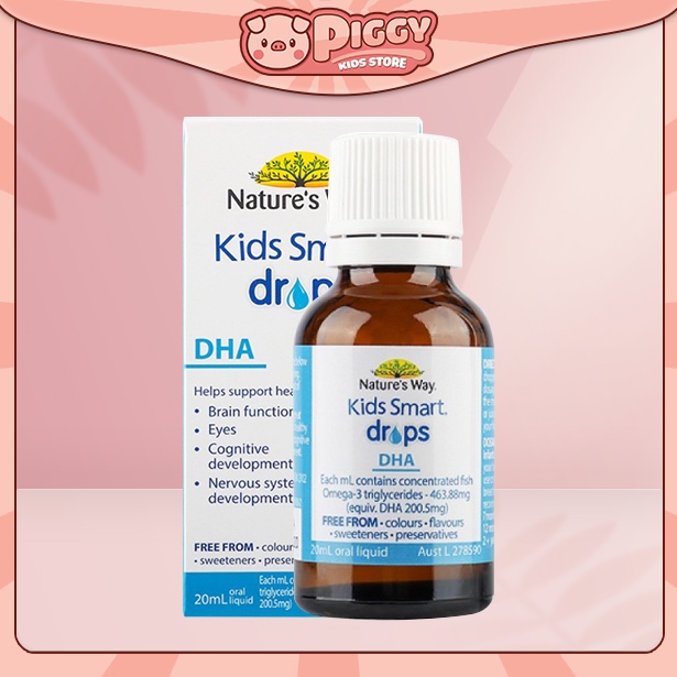 DHA Nature’ Way Kids Smart Úc dạng giọt Drops 20ml - Nature’ Way Kids