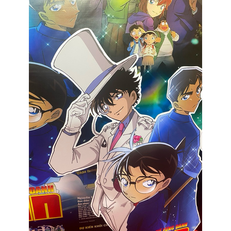 Card Conan Pola-wafer-bromide có sẵn hàng off chính hãng khui pack