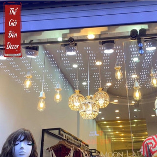 Đèn chùm thả 3 pha lê, đèn bàn ăn cao cấp TH151