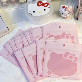 TÚI ZIP HELLO KITTY KÍCH THƯỚC 14x14cm