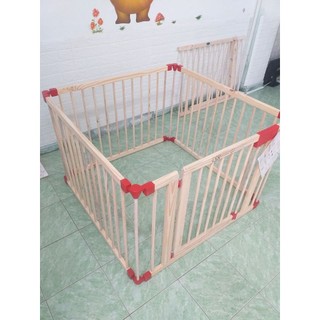 Rào chắn Playpen 3D 4 cánh