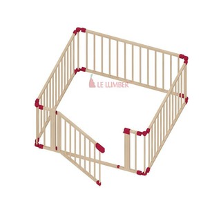 Rào chắn Playpen 3D 4 cánh