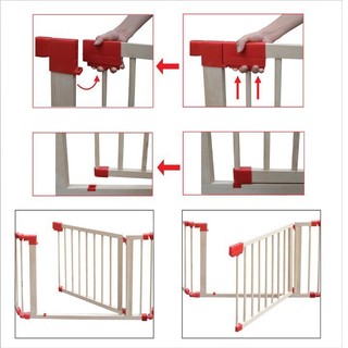 Rào chắn Playpen 3D 4 cánh