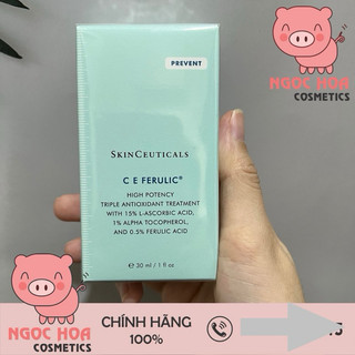 [Hàng Cty - bản Pháp] Skinceuticals Serum C E Ferulic giúp làn da trở nên khoẻ mạnh và săn chắc hơn 30ml