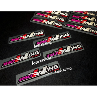 (1 miếng) TEM RACING PHẢN QUANG