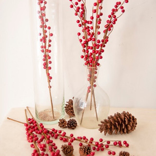 1 cành đào đông (cherry) giả