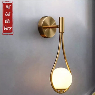 Đèn Tường Giọt Nước Chao Đèn Thuỷ Tinh Hiện Đại TG127