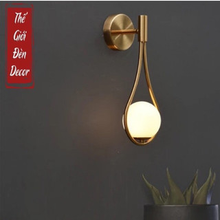 Đèn Tường Giọt Nước Chao Đèn Thuỷ Tinh Hiện Đại TG127