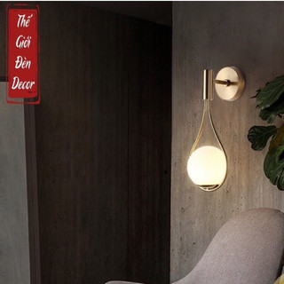 Đèn Tường Giọt Nước Chao Đèn Thuỷ Tinh Hiện Đại TG127