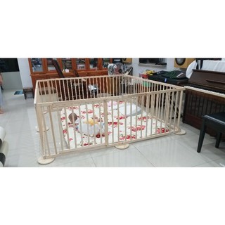 Quây cũi gỗ 8 cánh