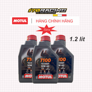 (HCM) Dầu Nhớt Xe Máy 4 Thì MOTUL 7100 4T 10W40 CHUYÊN DÙNG CHO ĐƯỜNG PHỐ , ĐƯỜNG TRƯỜNG , ĐƯỜNG PHƯỢT Dung Tích 1200ML