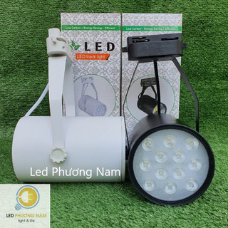 Đèn ray rọi 7w - 12w siêu sáng, Đèn Rọi Mắt Trâu bảo hành 12 tháng - Led Phương Nam