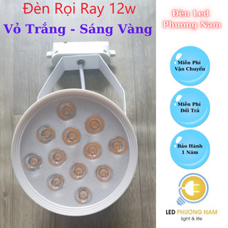 Đèn ray rọi 7w - 12w siêu sáng, Đèn Rọi Mắt Trâu bảo hành 12 tháng - Led Phương Nam