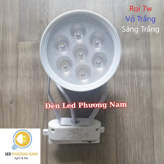 ĐÈN RỌI THANH RAY 7w Trắng- Vàng