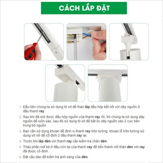 Phụ kiện đèn rọi ray