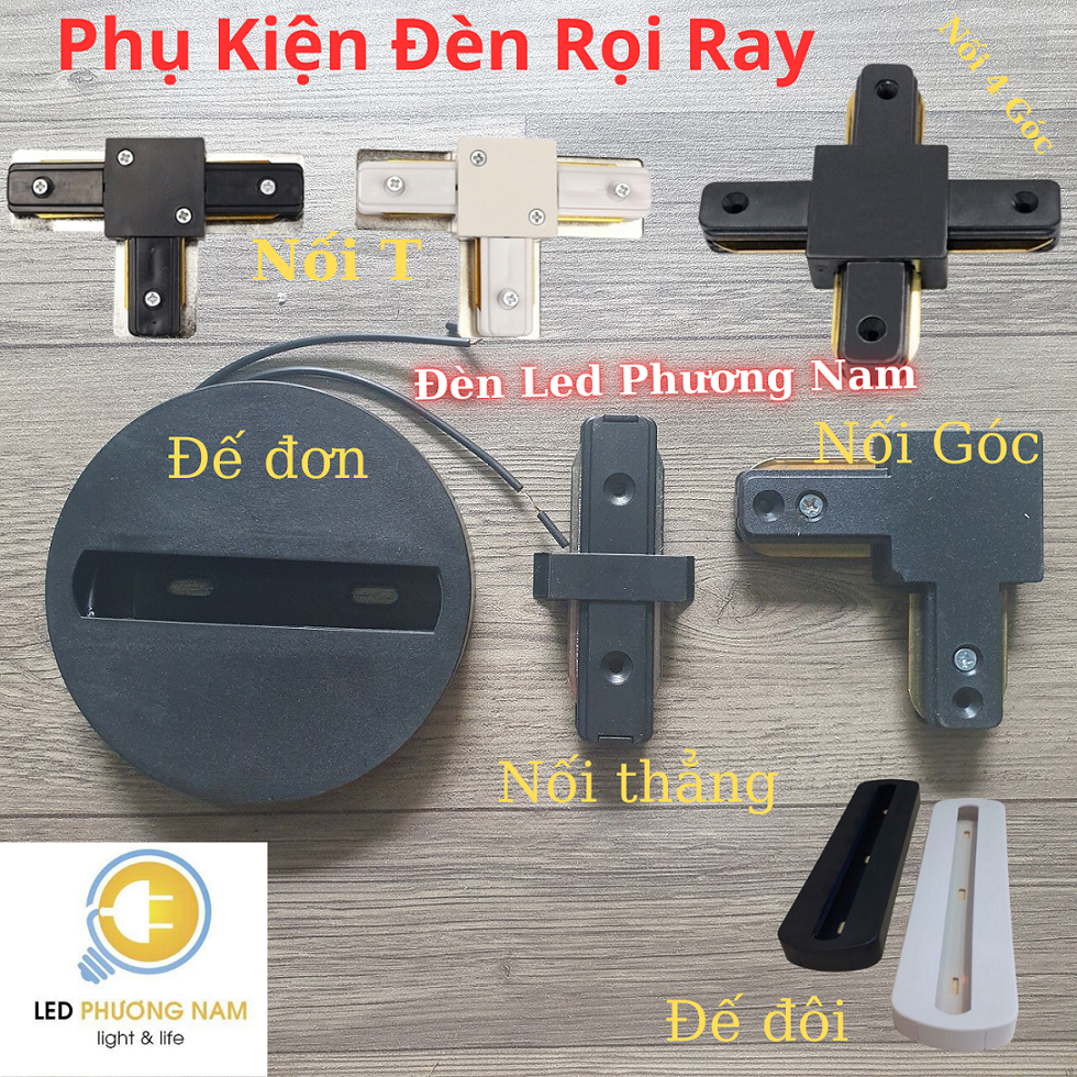 Phụ kiện đèn rọi ray