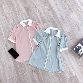 Áo lụa viền cao cấp