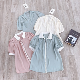 Áo lụa viền cao cấp