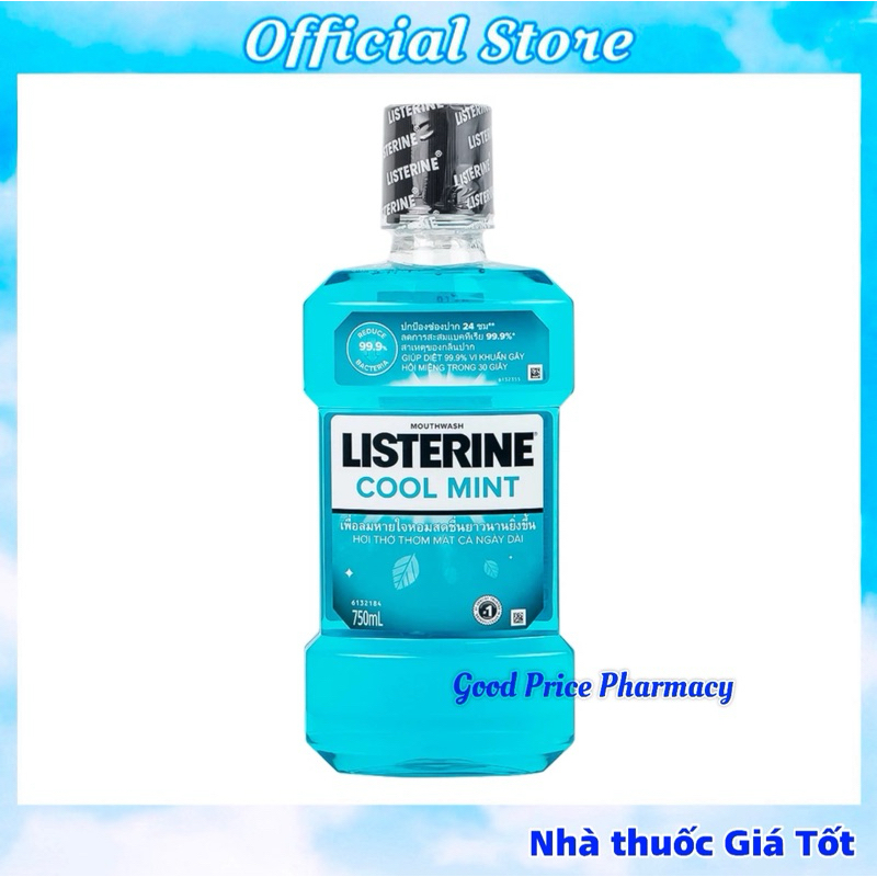 LISTERINE COOLMINT CHAI LỚN 750ML