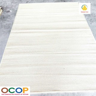 Chiếu Cói  Đậu Thái Bình Trắng Kích Thước (1m4x 1m9 )
