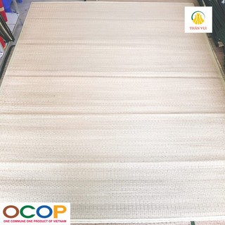 Chiếu Cói  Đậu Thái Bình Trắng Kích Thước (1m4x 1m9 )