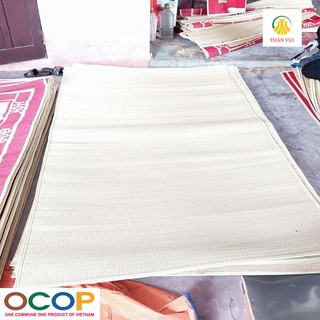 Chiếu Cói  Đậu Thái Bình Trắng Kích Thước (1m4x 1m9 )