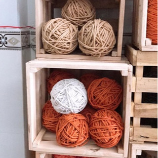 Cuộn dây thừng 3 ly sợi cotton làm macrame (50 mét/cuộn)