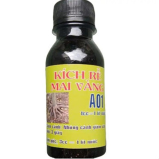 Thuốc KÍCH RỄ MAI VÀNG A01 chuyên dùng kích rễ cây Mai, hoa hồng, bonsai 100ml