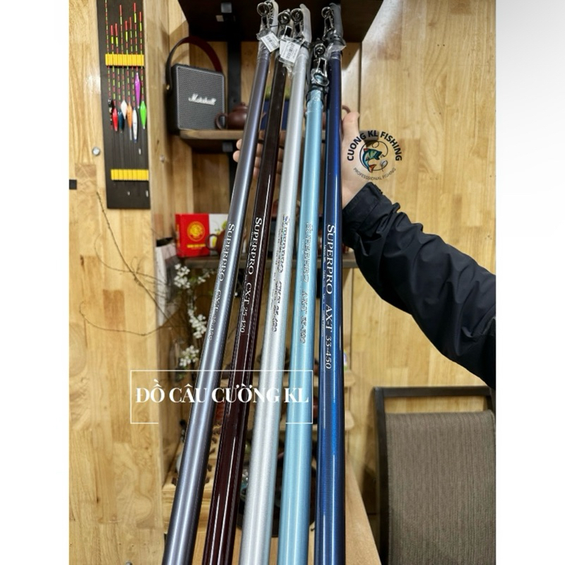 Cần câu cá Gama Superpro (MÀU CẦN Ở MÔ TẢ VÀ ẢNH)