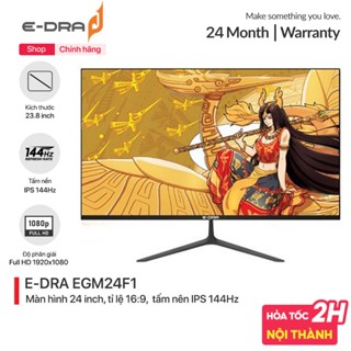  Màn hình máy tính gaming E-Dra EGM24F1 IPS Full HD - Màn hình PC 24 inch - Tần số 144Hz - Chính hãng 