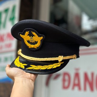 [HÀNG CÓ SẴN] [SHIP HỎA TỐC] Mũ nón Cơ trưởng phi công thời trang pilot cap cao cấp