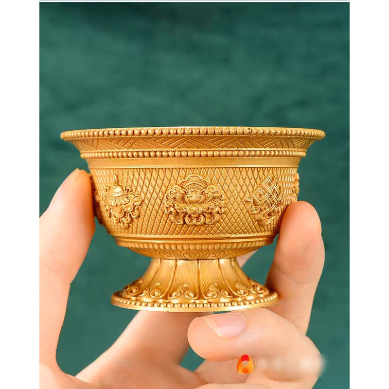 Ly Cúng, Chung Nước Cúng Phật bằng đồng 5x8cm