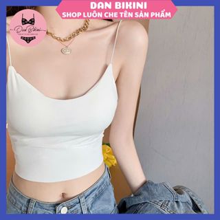 Áo Bra Nữ 2 dây Nâng Ngực - Áo bra đúc su bản lưng chữ U gợi cảm MÃ 8808