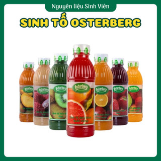 [Chính hãng có VAT] Sinh tố/Mứt trái cây Orana Osterberg Việt Nam chai 1000ml/1L đủ vị, date xa chuyên dùng cho pha chế