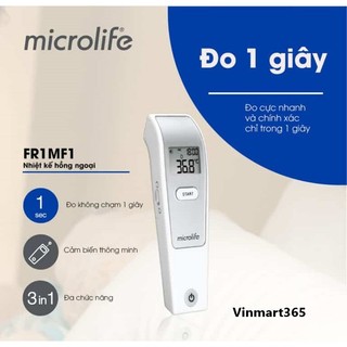 Nhiệt kế điện tử hồng ngoại MICROLIFE FR1MF1, dùng đo nhiệt độ cơ thế, đo nước, đo vật thể Suzy Baby