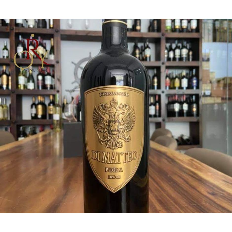 Rượu vang đỏ Ý Di Matteo Negroamaro 750 ml
