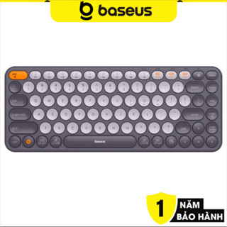 Bàn Phím Không Dây Baseus Creator Wireless Tri-Mode Keyboard cho Laptop/ Macbook/ iPad ( 2.4Ghz/ Bluetooth, Kết nối 3 th