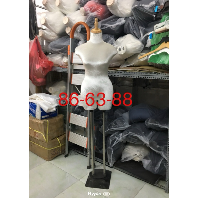 Manocanh nhung nữ size M (38) ( 86-63-88)