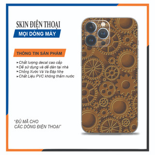 Miếng dán Skin cho Androi và Iphone 5/5s đến 15promax Dán skin lưng có viền (Mã 107)
