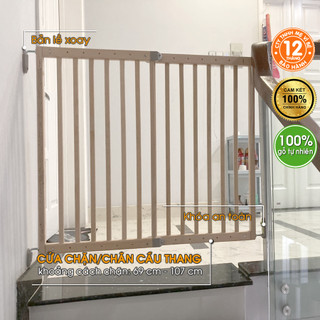 [CÓ KHOAN] Cửa chặn, cửa chặn em bé, cửa chặn cầu thang em bé, chắn cầu thang, thanh chắn cầu thang
