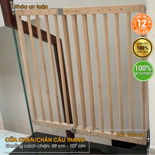 [CÓ KHOAN] Cửa chặn, cửa chặn em bé, cửa chặn cầu thang em bé, chắn cầu thang, thanh chắn cầu thang