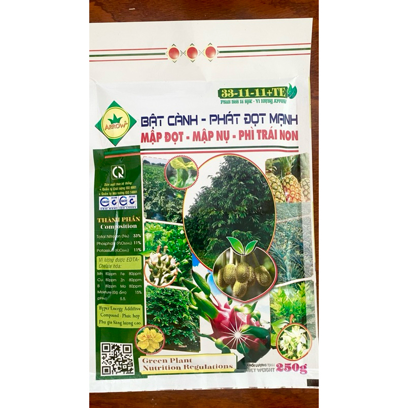 Arrow 33-11-11 +TE bật cành phát đọt mạnh