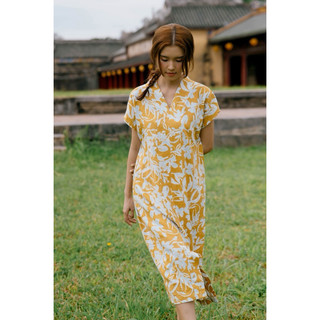 BLEUDESAIGON - ĐẦM LINEN ĐÔNG VY