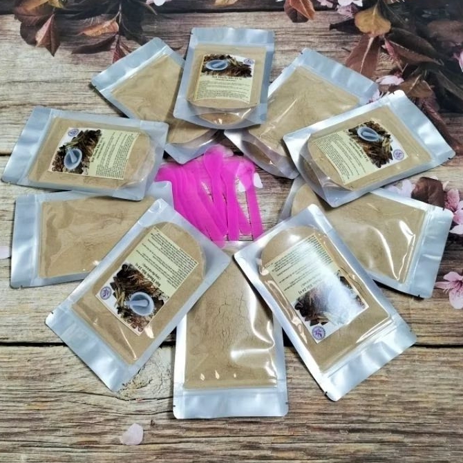 100g bột thuốc bắc 24 vị handmade đắp mặt trắng da
